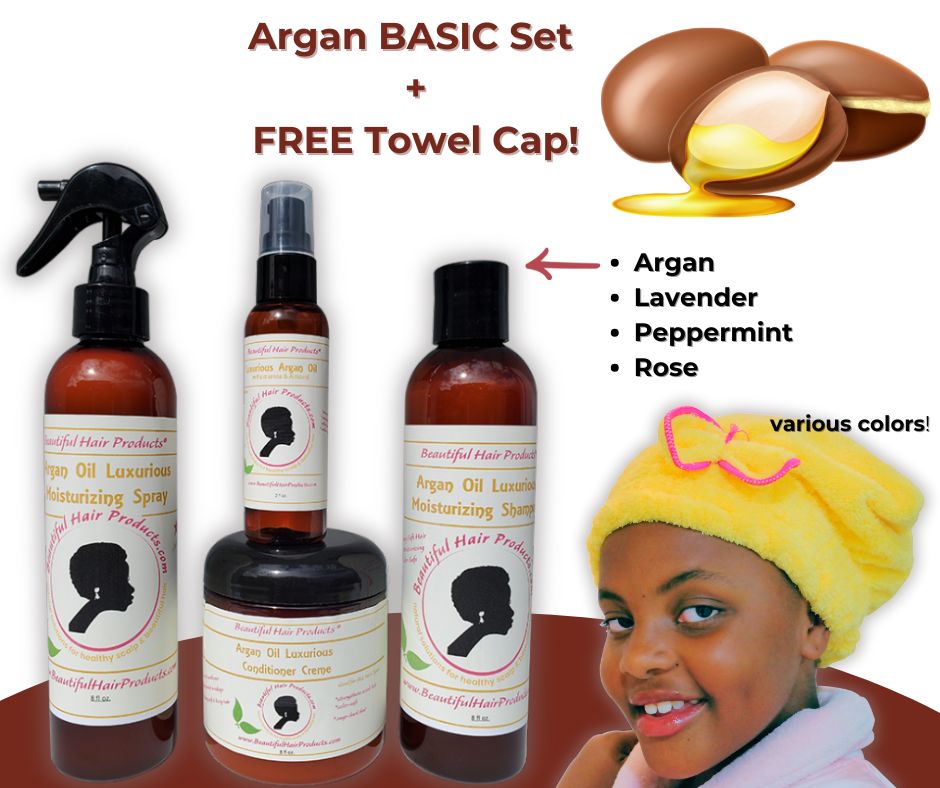 Basic Moisturizing Sets + FREE Towel Cap