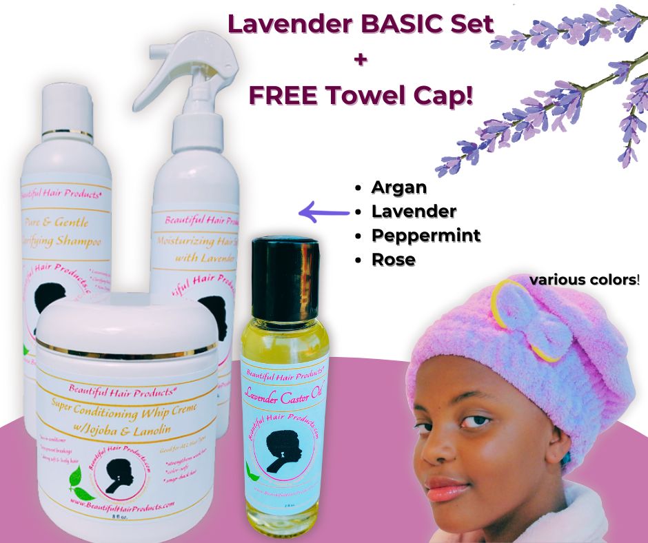 Basic Moisturizing Sets + FREE Towel Cap