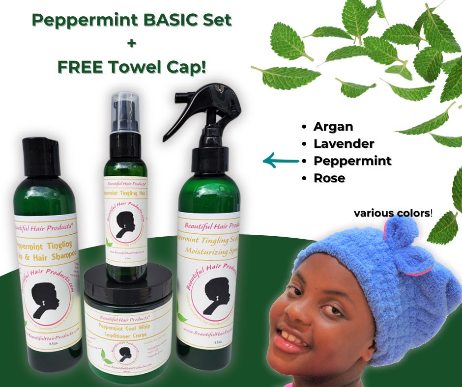 Basic Moisturizing Sets + FREE Towel Cap