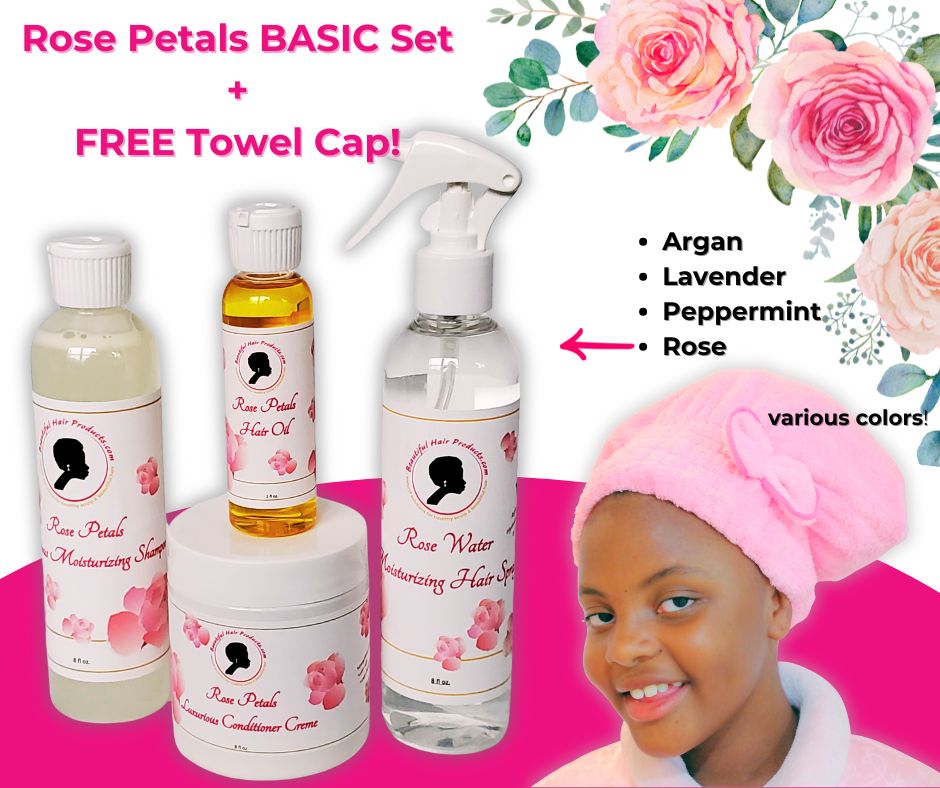 Basic Moisturizing Sets + FREE Towel Cap