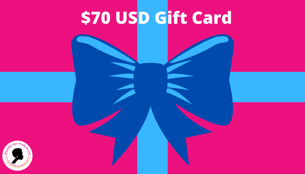 $70 gift card