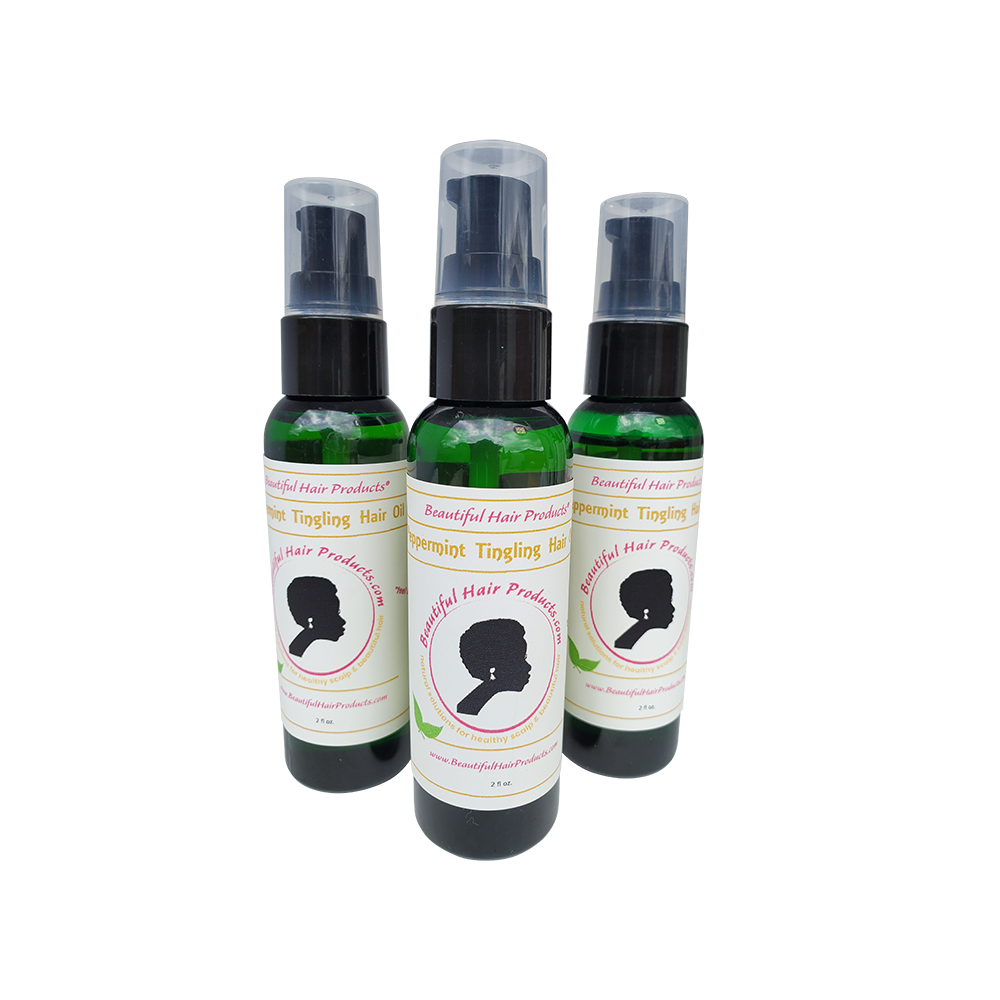 peppermint hair oil 3 pack