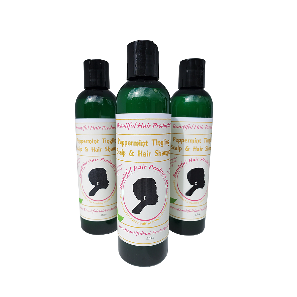 peppermint shampoo 3 pack